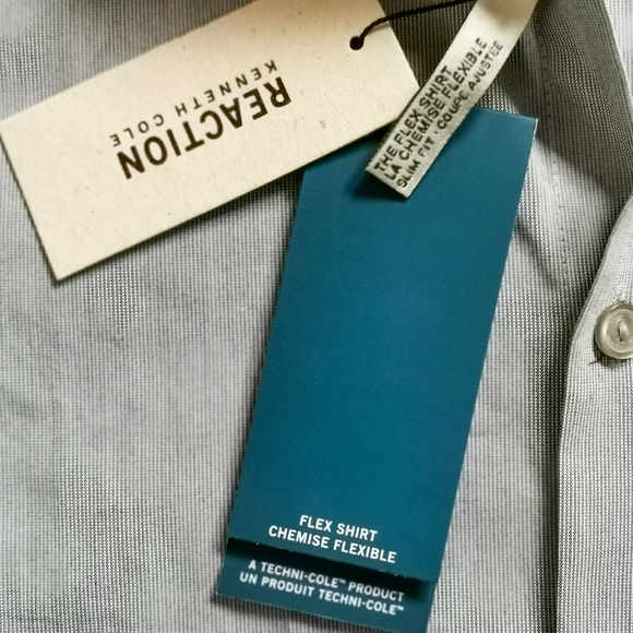 Kenneth Cole BNWT men's Button down shirt - Picture 6 of 8